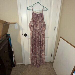 Maurice’s size 1 long maxi dress sleeveless perfect Easter dress
